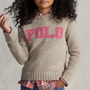 Polo Ralph Lauren Logo Wool-Blend Sweater